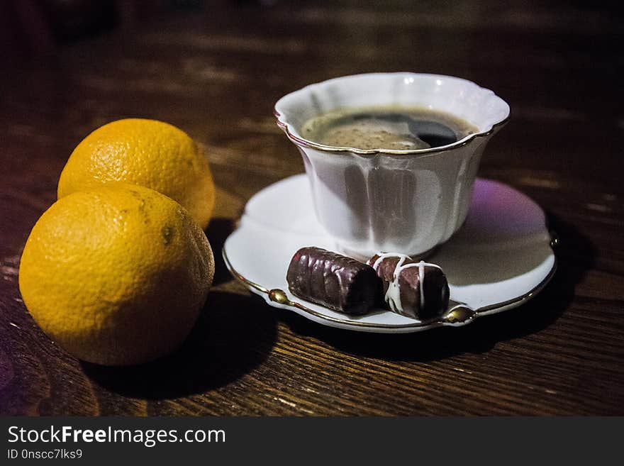 Coffee Cup, Still Life Photography, Lemon, Still Life