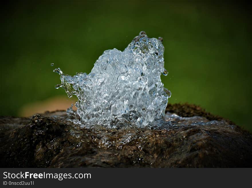 Water, Mineral, Macro Photography, Photography