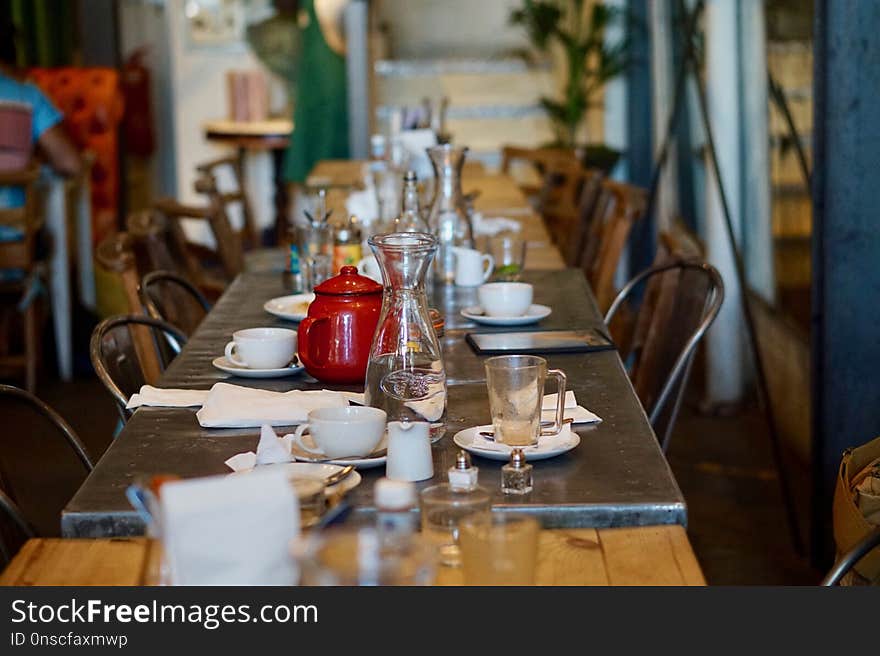 Table, Furniture, Restaurant, Brunch