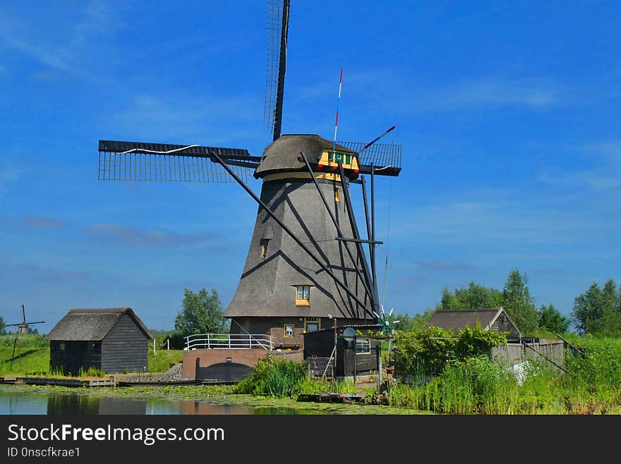 Windmill, Mill, Wind, Building