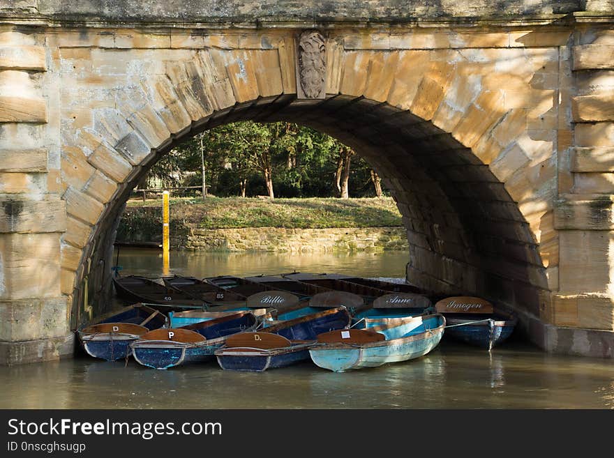 Waterway, Water, Arch Bridge, Bridge