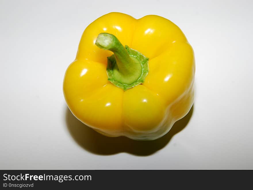 Yellow, Yellow Pepper, Vegetable, Produce