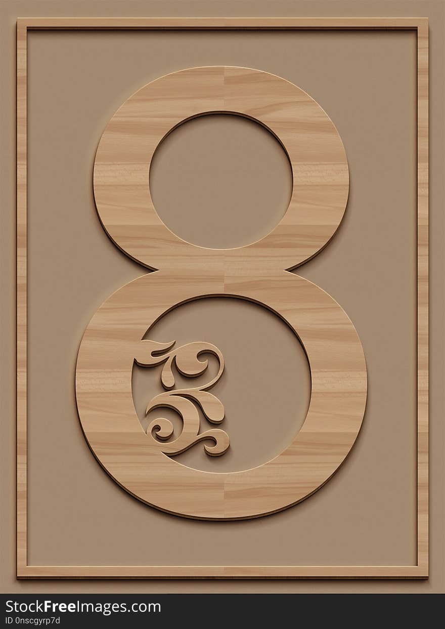 Wood, Font, Circle, Picture Frame