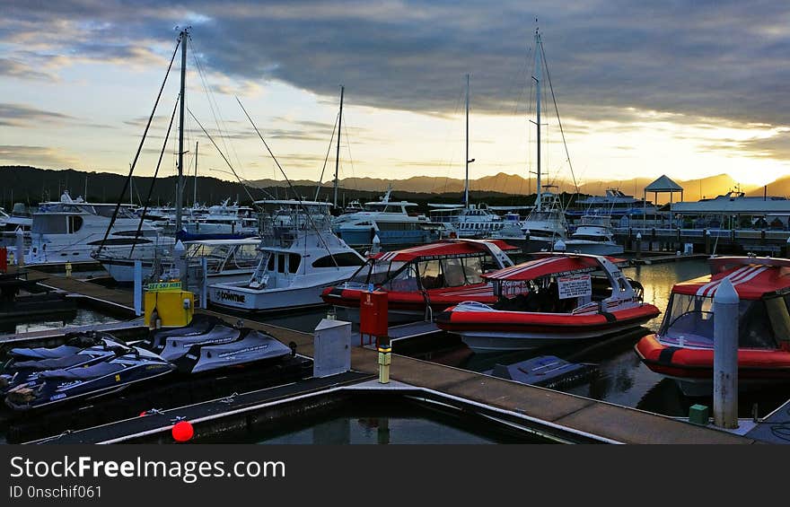 Marina, Dock, Harbor, Boat