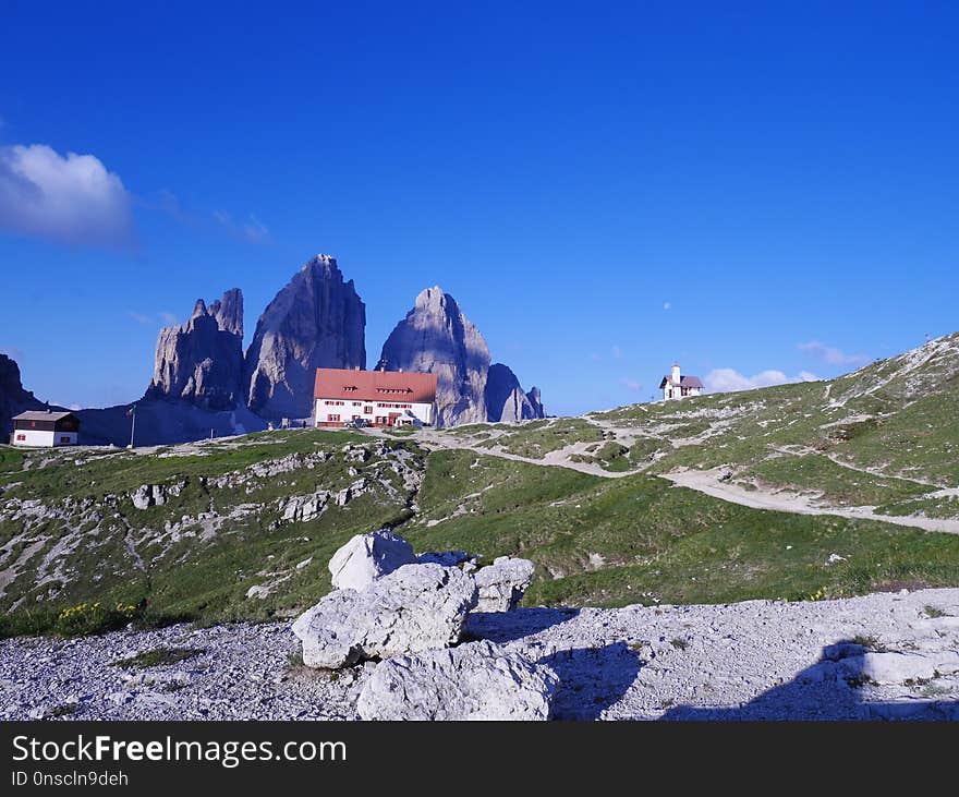 Mountainous Landforms, Mountain Range, Mountain, Sky