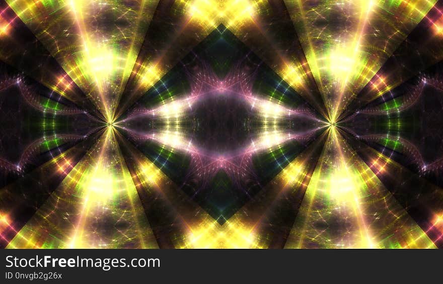 Light, Fractal Art, Pattern, Kaleidoscope