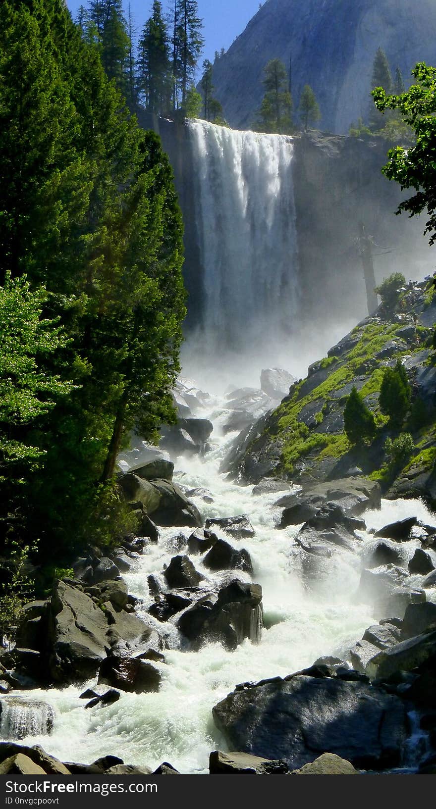 Waterfall, Nature, Body Of Water, Nature Reserve