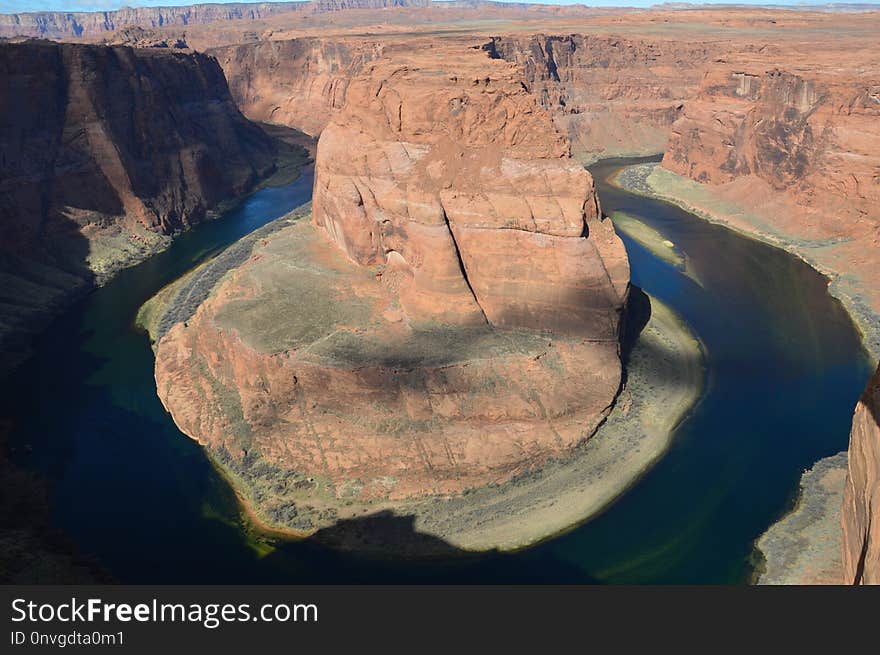 Canyon, Aerial Photography, Badlands, Escarpment