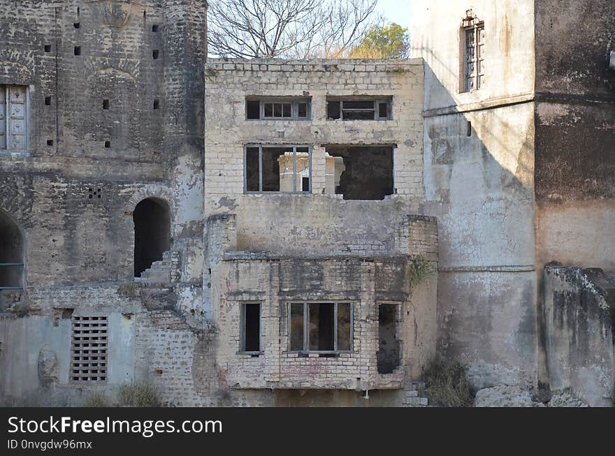 Ruins, Historic Site, Medieval Architecture, Building