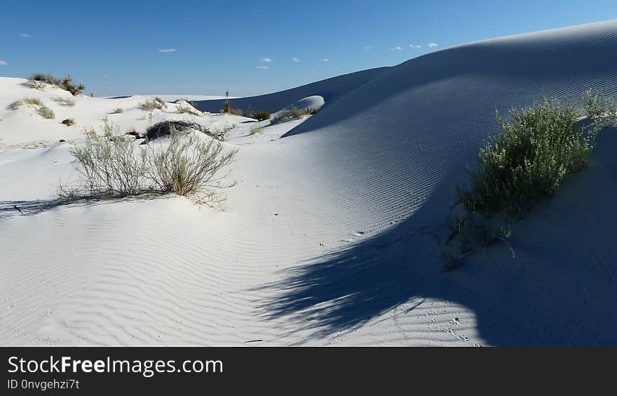 Dune, Snow, Sky, Sand