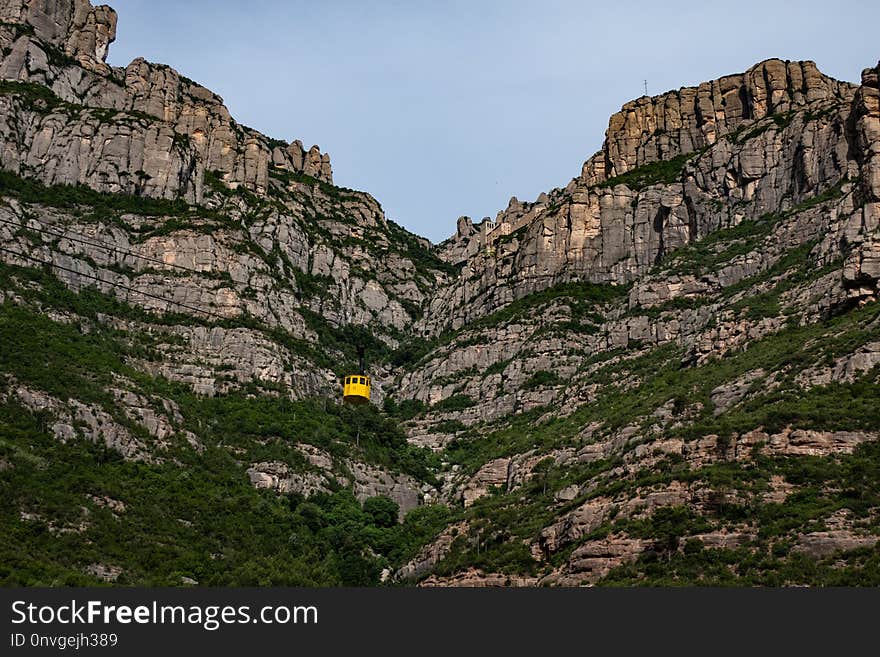 Rock, Wilderness, Badlands, Mountain