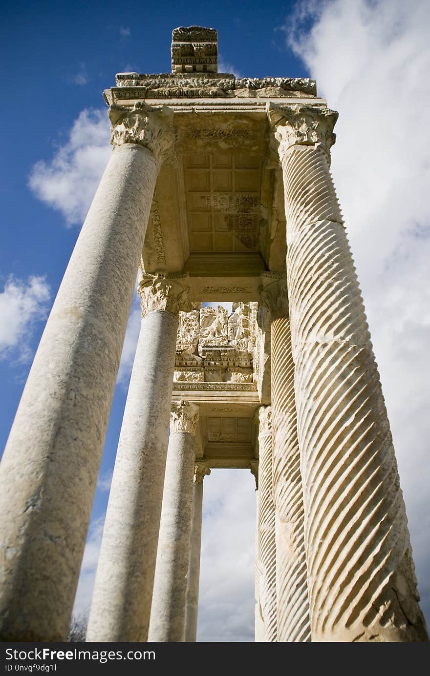 Landmark, Column, Ancient History, Historic Site