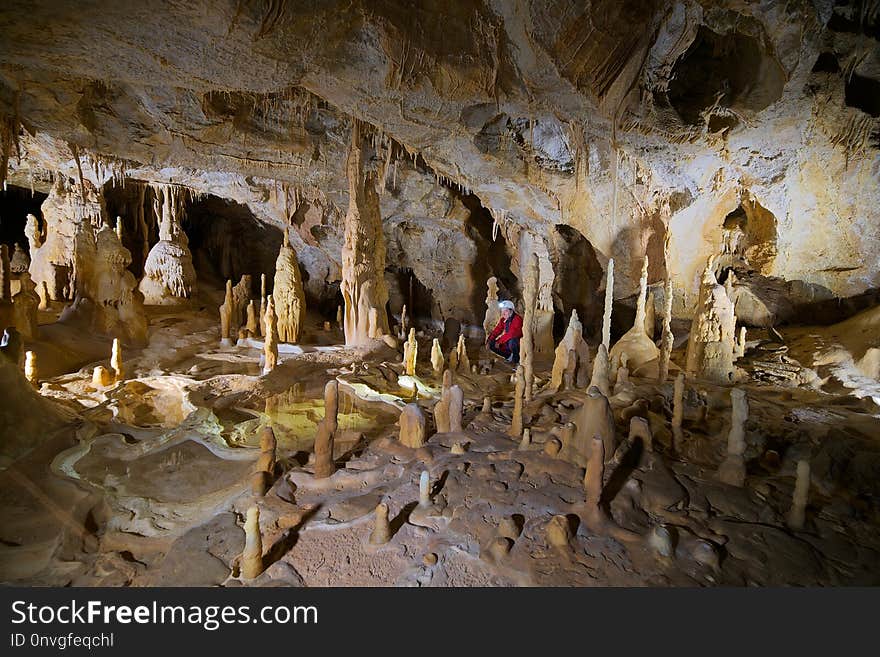 Cave, Speleothem, Stalactite, Stalagmite