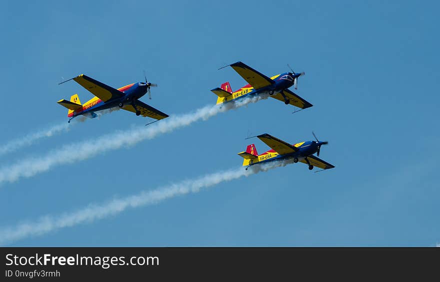 Air Force, Sky, Aircraft, Flight