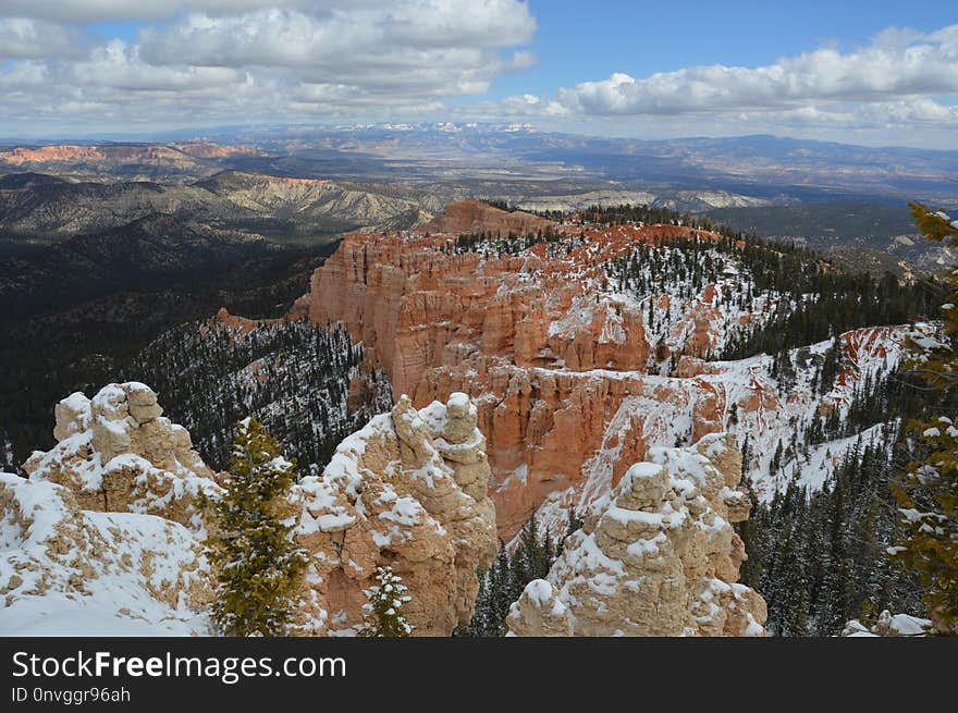 Winter, Wilderness, Snow, Mountain