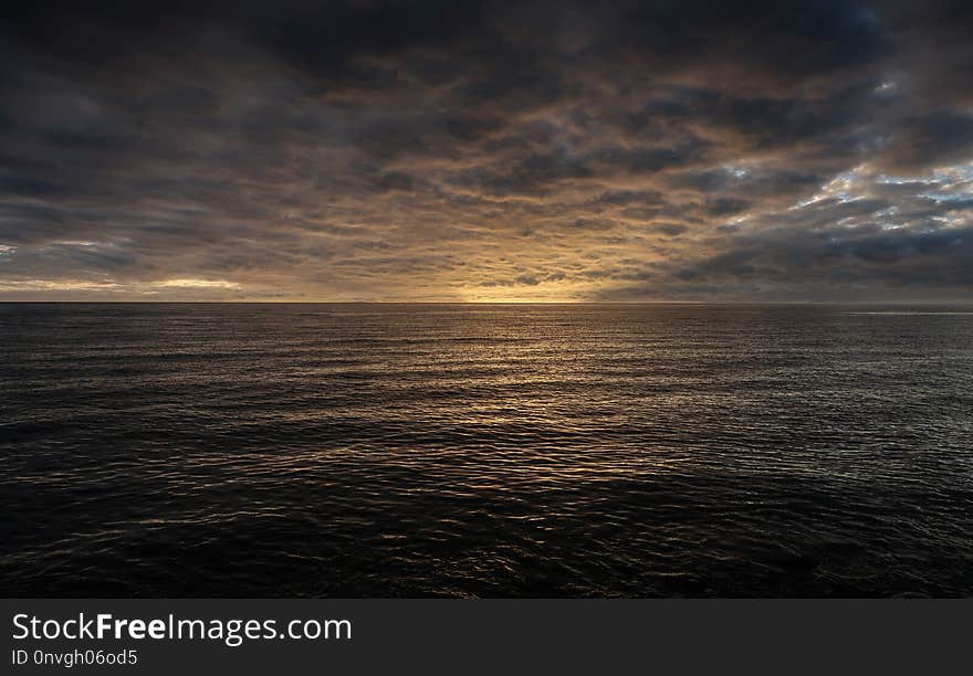 Sea, Horizon, Sky, Ocean