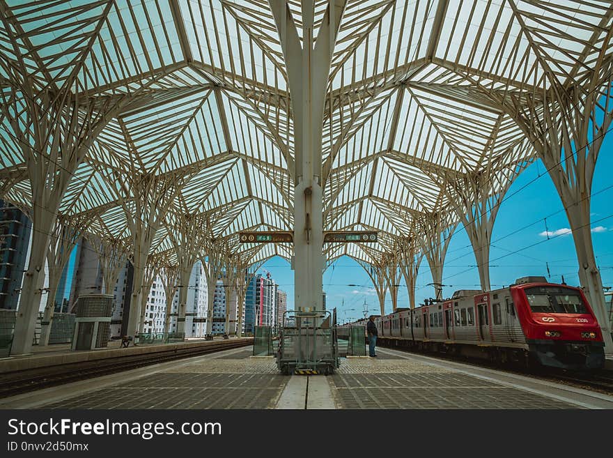 Transport, Structure, Track, Train Station