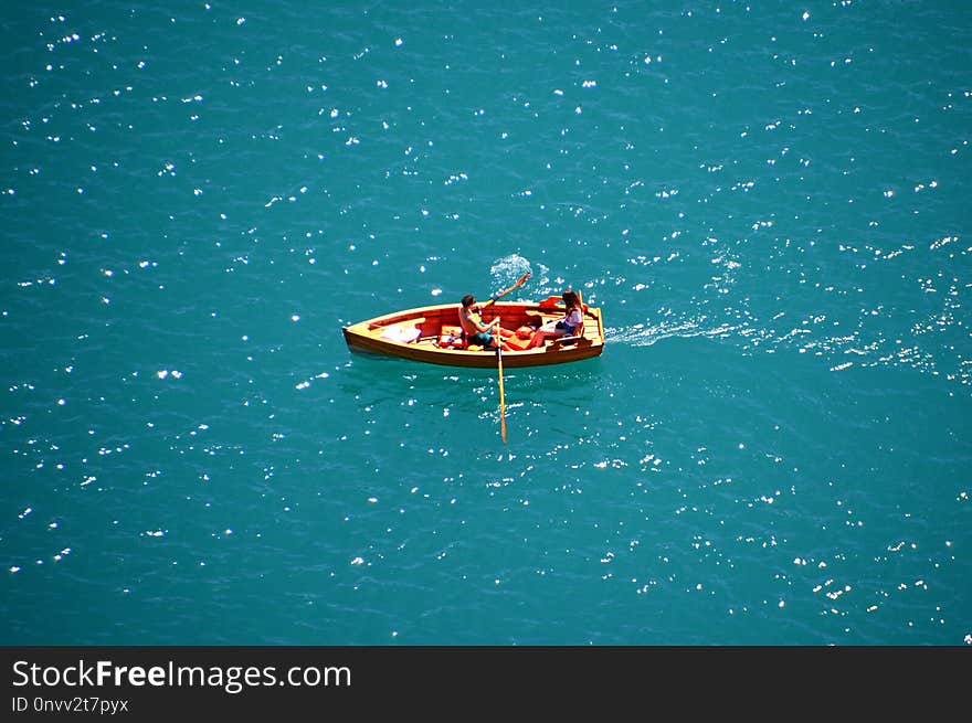 Water, Sea, Wave, Boat