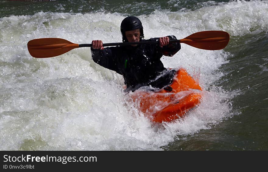 Water, Whitewater Kayaking, Kayaking, Oar