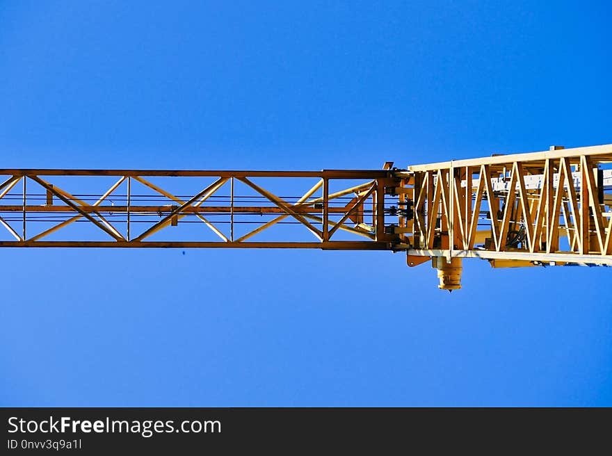 Blue, Sky, Yellow, Structure