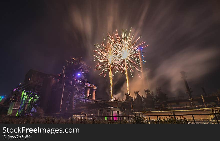 Fireworks, Event, Night, Sky