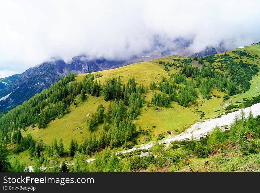 Highland, Mountainous Landforms, Wilderness, Ridge