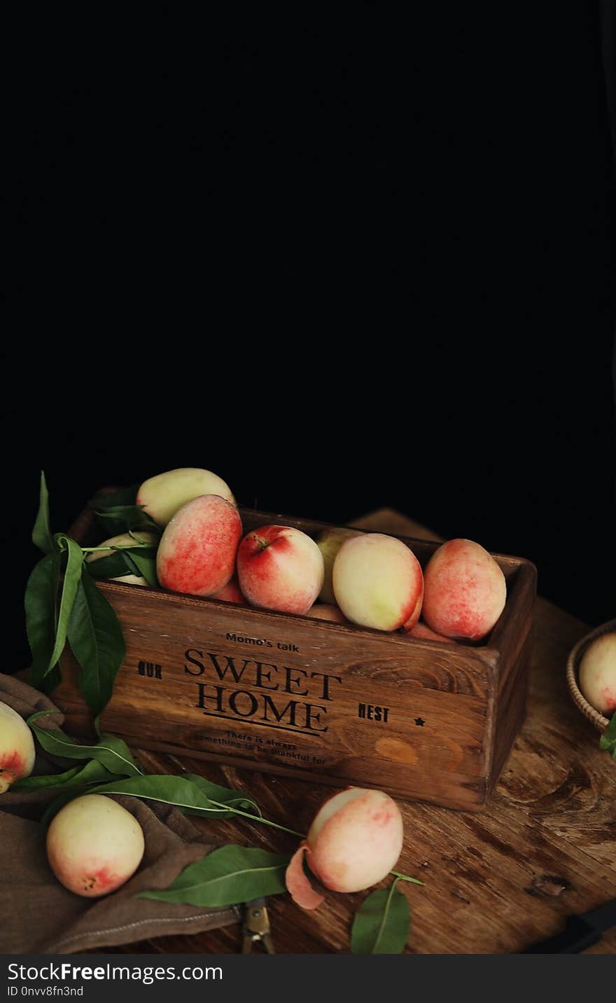 Fruit, Peach, Produce, Still Life Photography