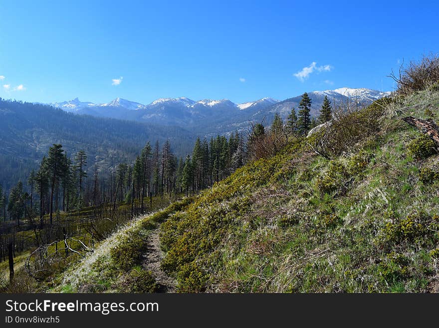 Mountainous Landforms, Mountain, Wilderness, Ridge