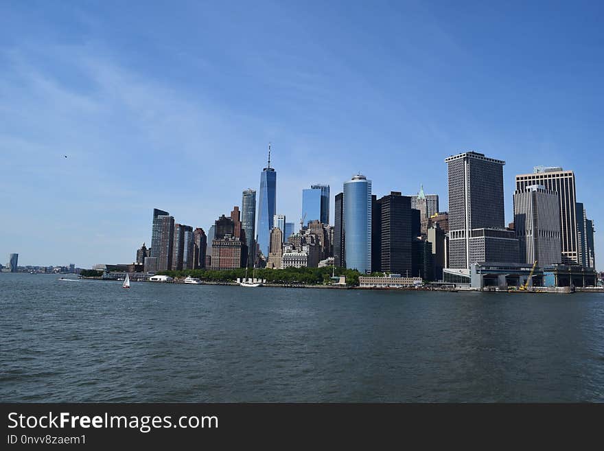 Skyline, City, Skyscraper, Daytime