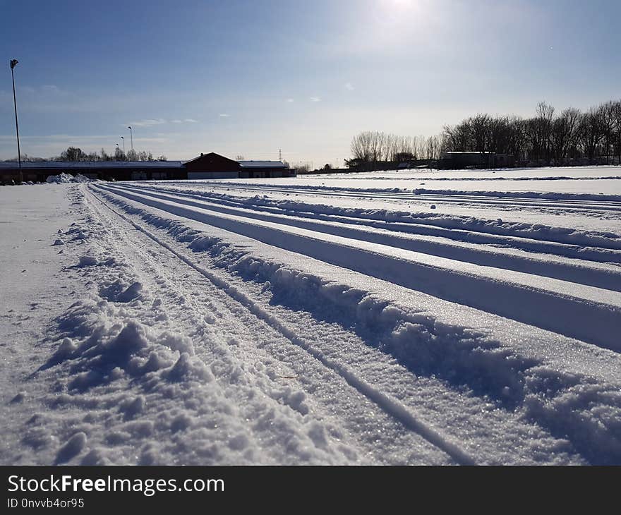 Snow, Winter, Sky, Freezing