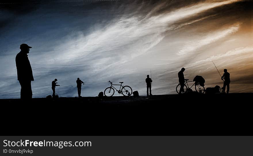 Sky, Cloud, Silhouette, Photography