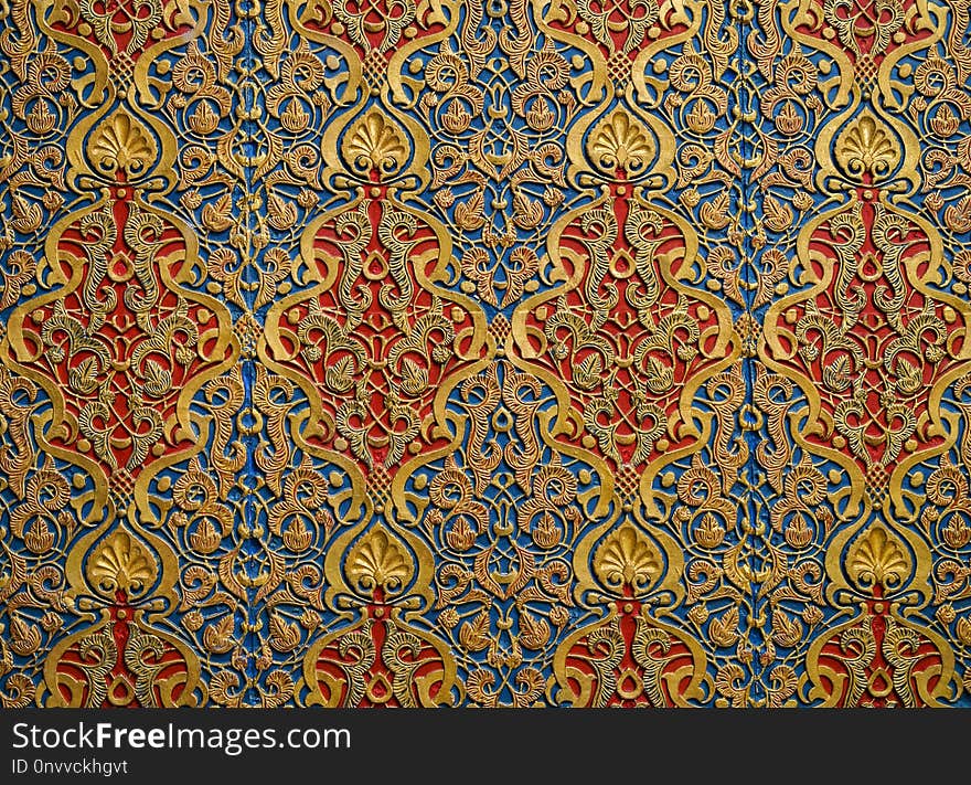 Pattern, Textile, Tapestry, Design