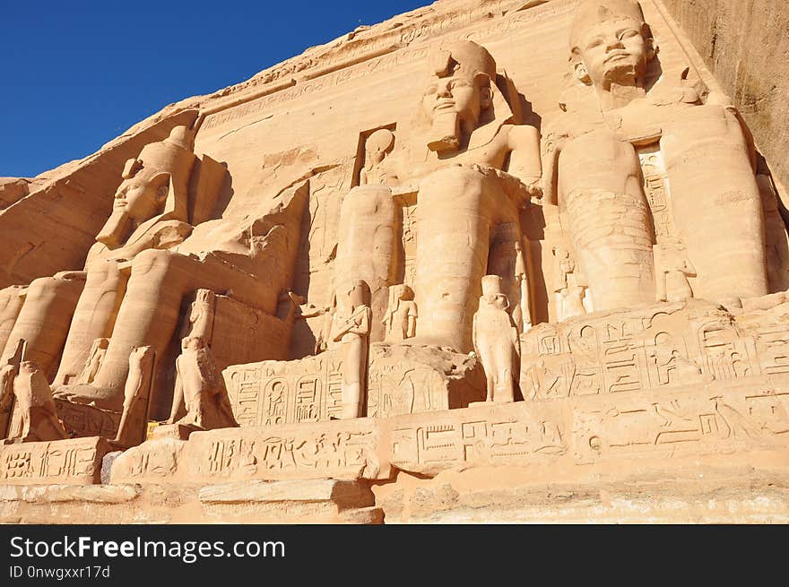 Historic Site, Egyptian Temple, Ancient History, Archaeological Site