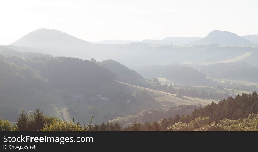 Mountainous Landforms, Sky, Highland, Mountain Range