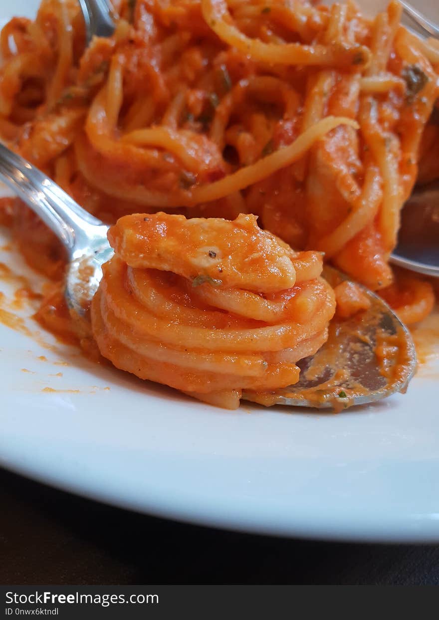 Spaghetti, Naporitan, Dish, Bucatini