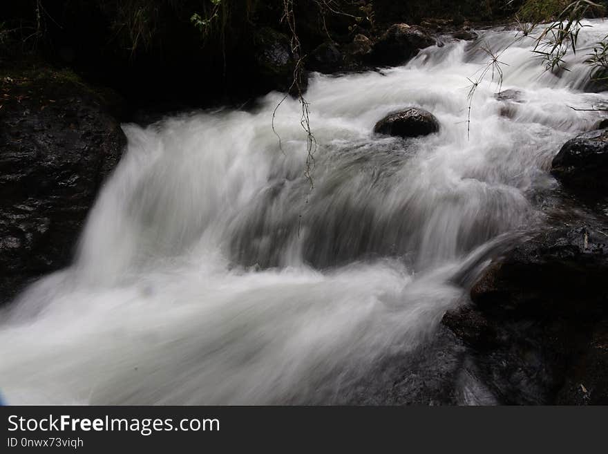 Water, Waterfall, Nature, Body Of Water