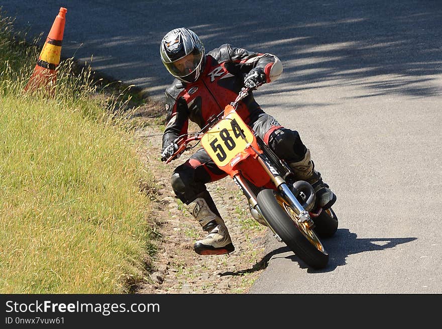 Racing, Motorcycling, Extreme Sport, Supermoto