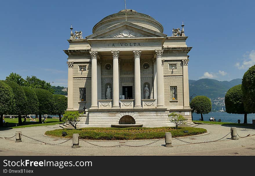 Landmark, Sky, Classical Architecture, Stately Home