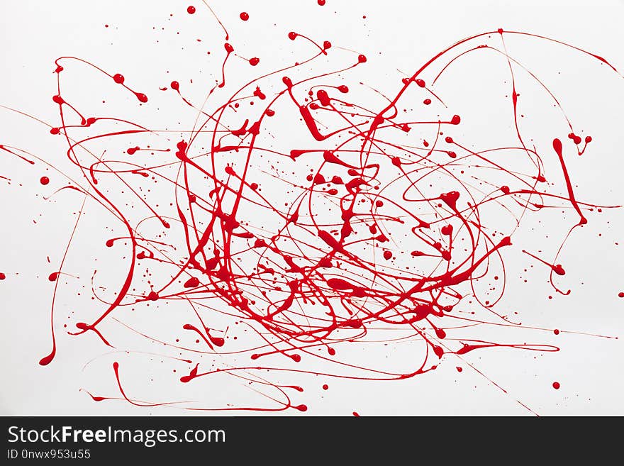 Red, Drawing, Design, Art