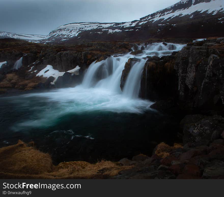 Waterfall, Nature, Water, Body Of Water