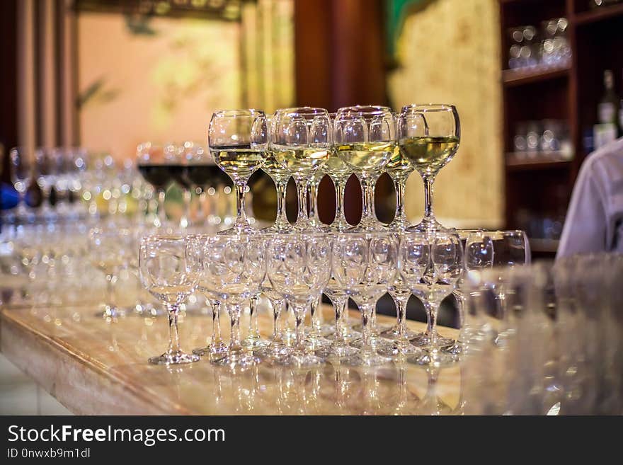 Water, Wine Glass, Stemware, Glass