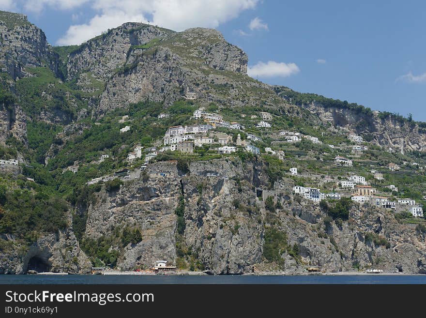 Mountain, Wilderness, Mount Scenery, Fjord