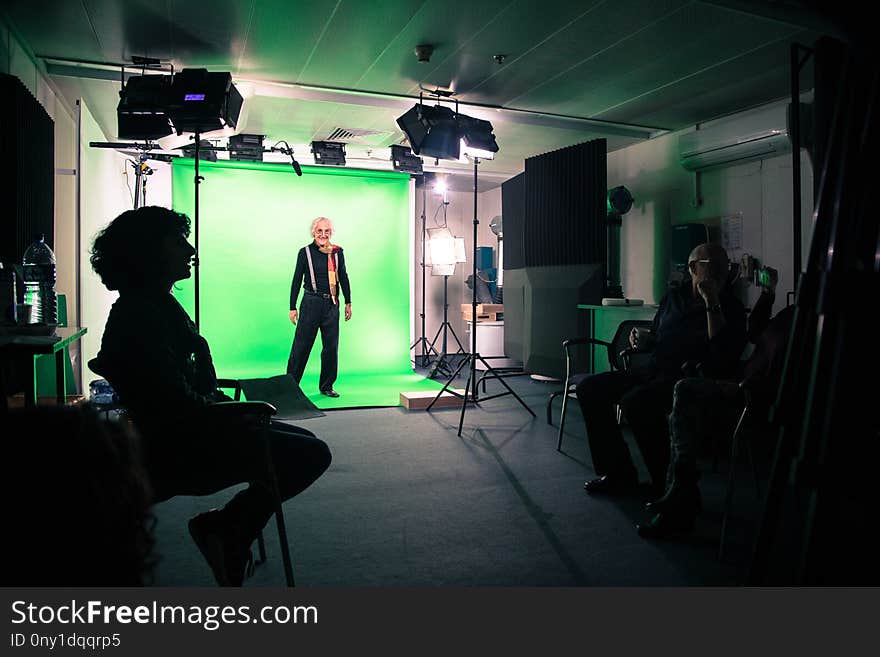 Film Studio, Green, Technology, Electronic Device