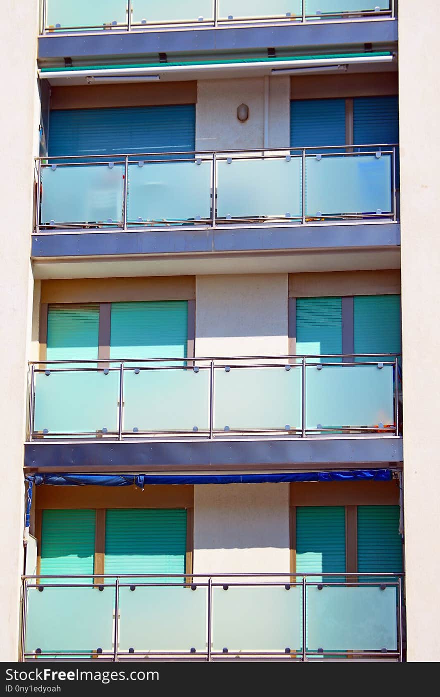 Building, Balcony, Residential Area, Architecture