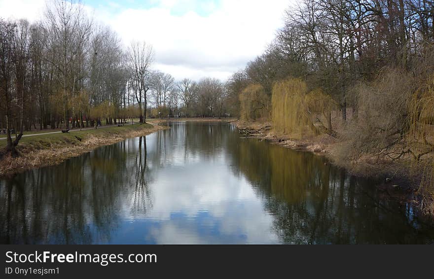 Waterway, Reflection, Water, Body Of Water