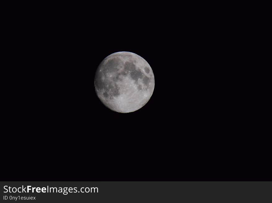 Moon, Atmosphere, Night, Sky