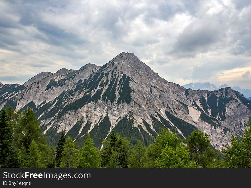 Mountainous Landforms, Mountain, Sky, Mount Scenery