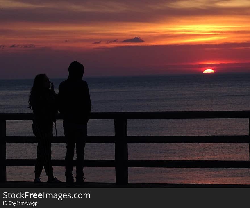 Sky, Sunset, Sunrise, Horizon