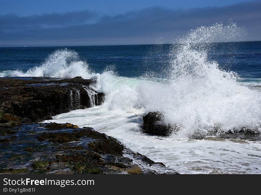 Sea, Wave, Ocean, Wind Wave