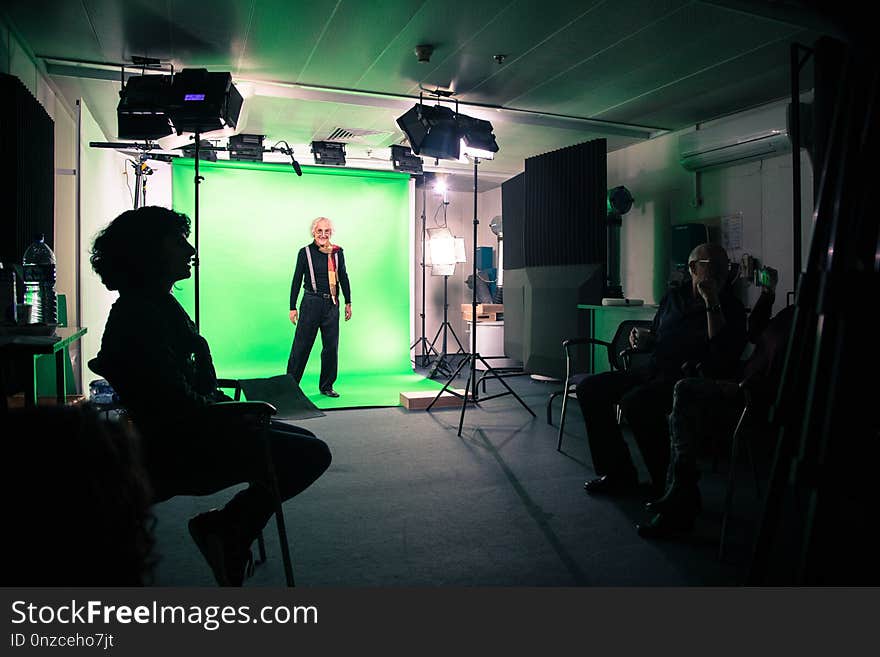 Film Studio, Green, Technology, Electronic Device